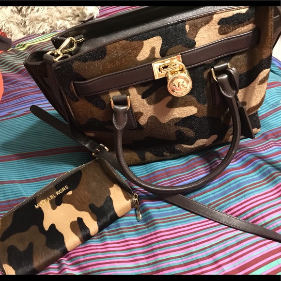 Micheal Kors, cow hide